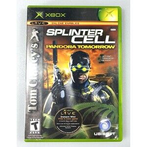 Tom Clancy's Splinter Cell Pandora Tomorrow Xbox Complete with Manual Tested